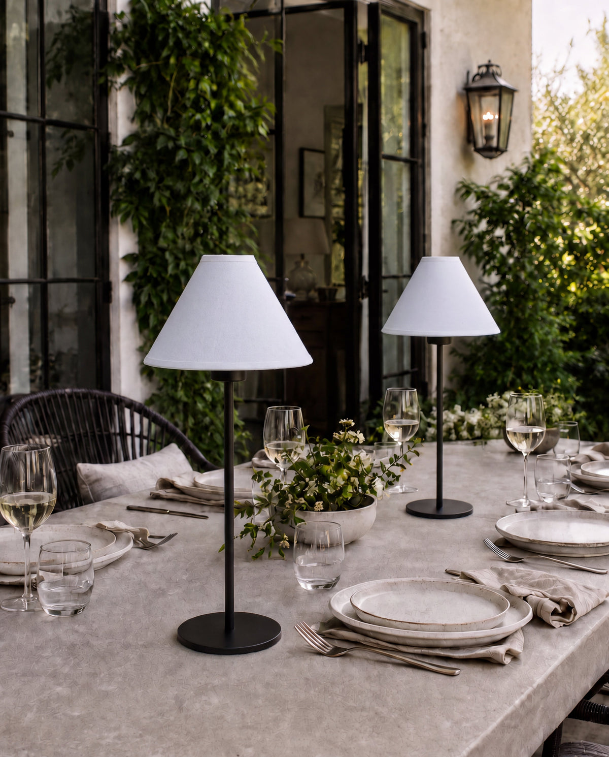 Maeve Portable Lamp – Classic Empire Shade