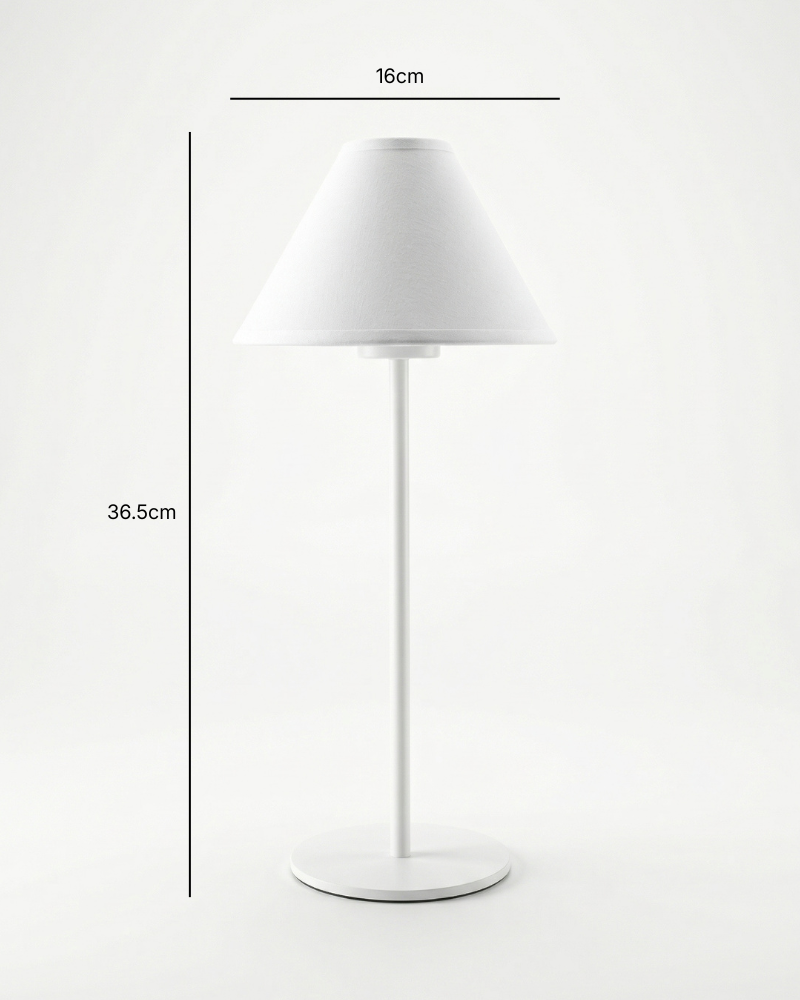Isla Portable Lamp – Classic Empire Shade