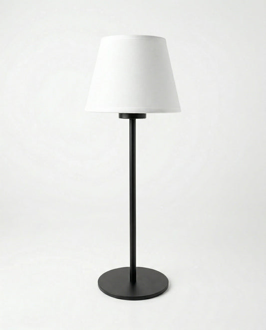 Maeve Portable Lamp – Tapered Drum Shade