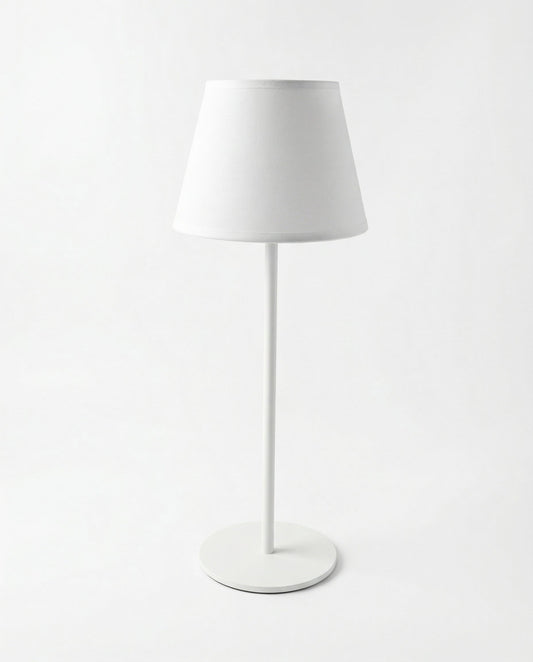 Isla Portable Lamp – Tapered Drum Shade
