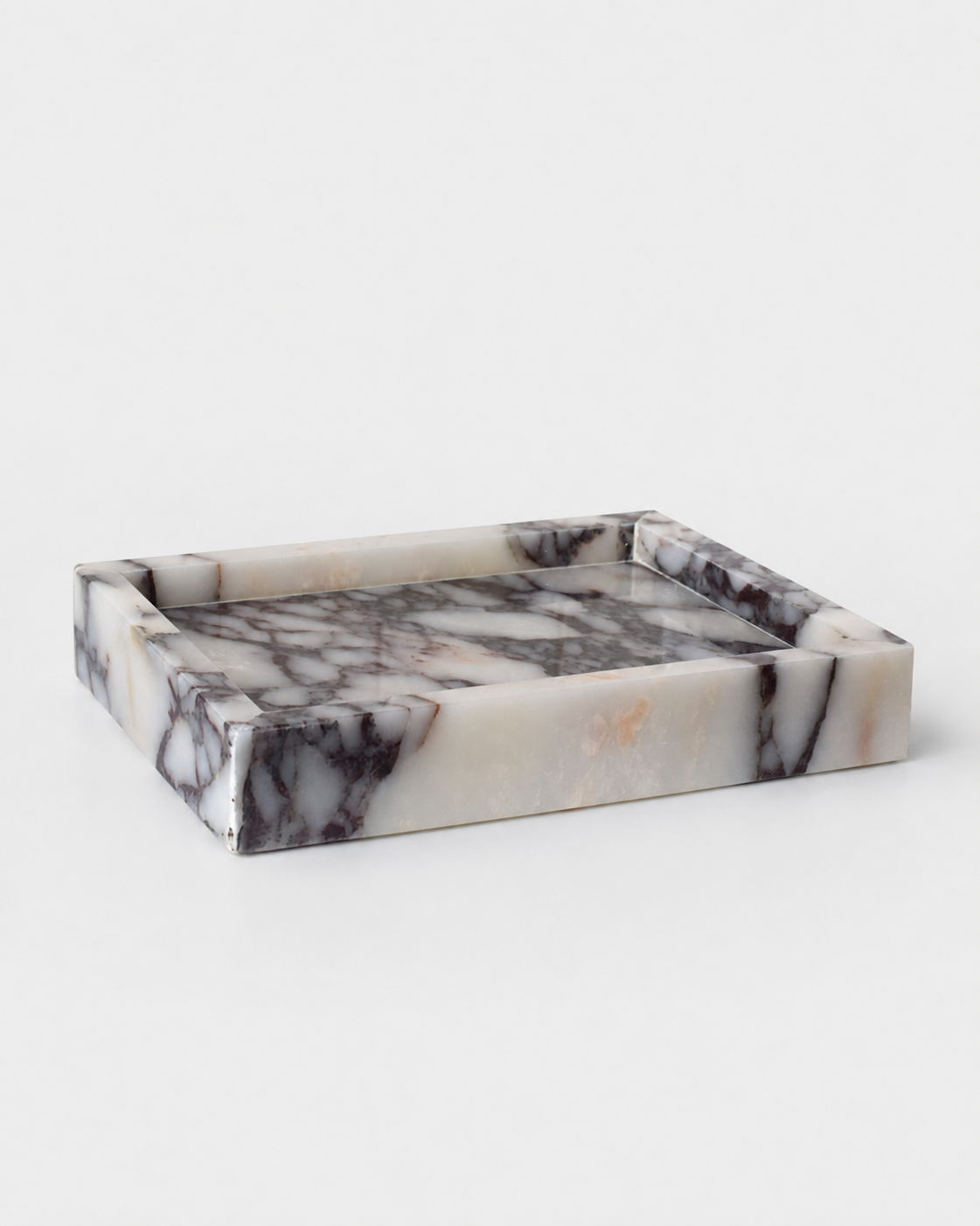 Romy Marble Tray – Plinth, Viola