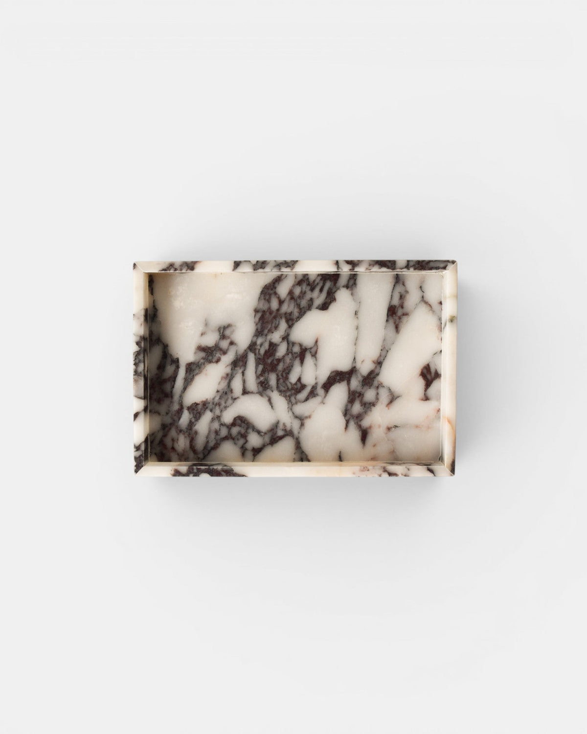 Noor Marble Tray – Rectangle, Viola