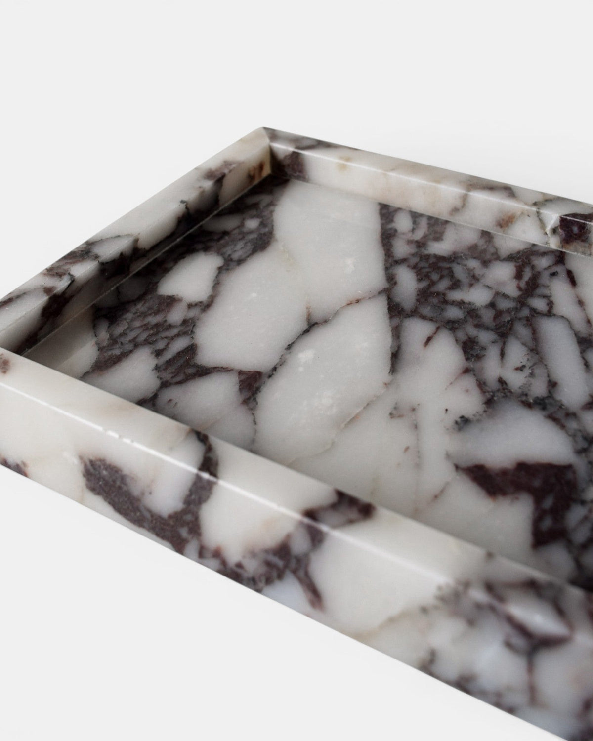 Romy Marble Tray – Plinth, Viola