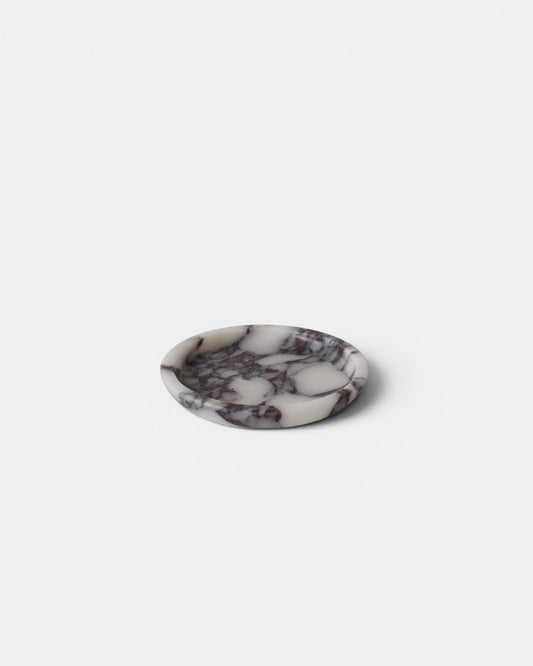 Lena Marble Dish – Round, Viola