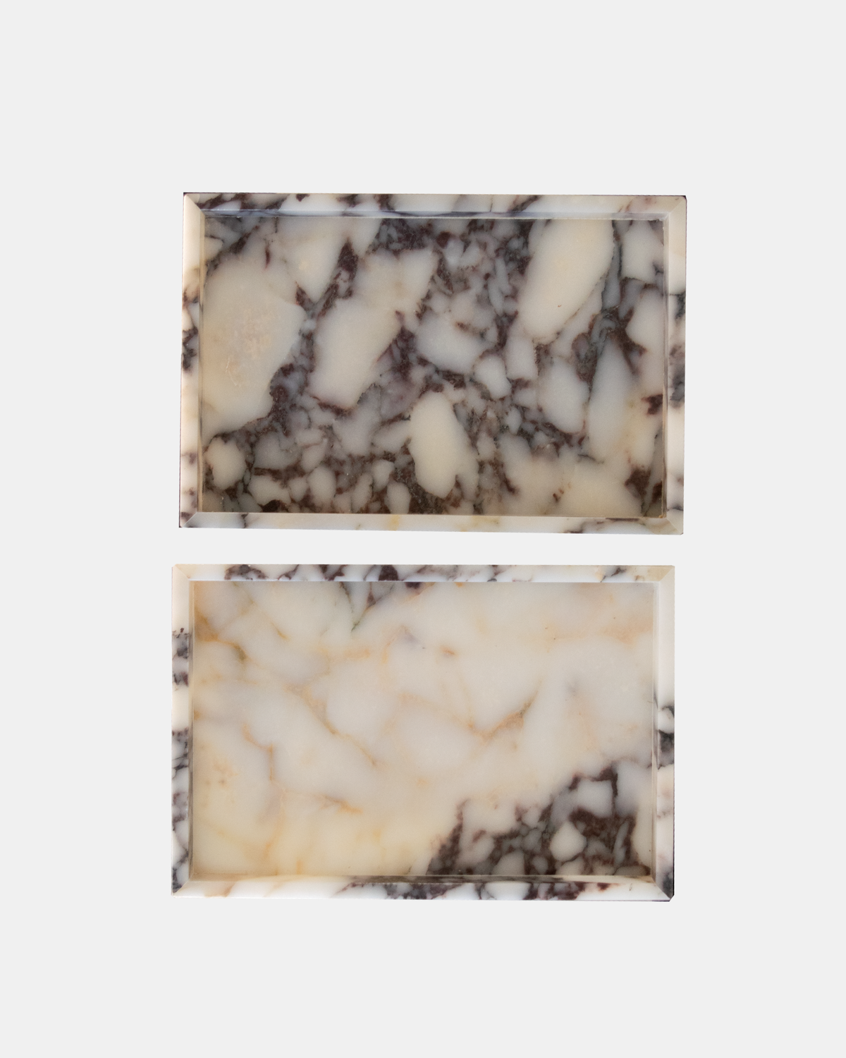 Noor Marble Tray – Rectangle, Viola