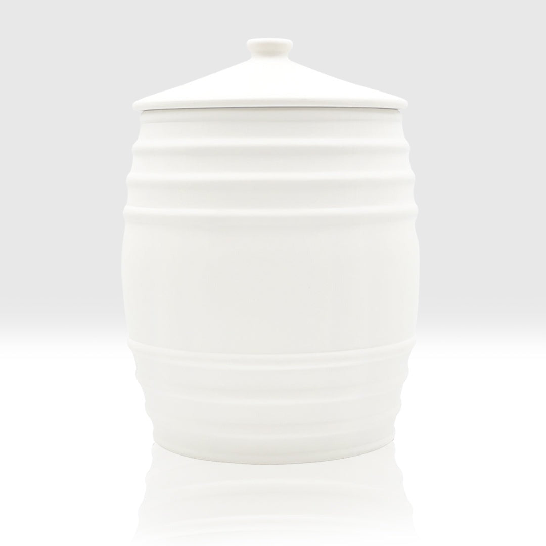 Colette Ceramic Canister – Large, White