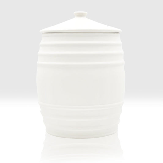 Colette Ceramic Canister – Large, White